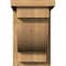 Ekena Millwork Alpine Smooth Corbel w/Backplate, Western Red Cedar, 7 1/2"W x 12"D x 12"H COR08X12X12ALP01SWR - alternate 4